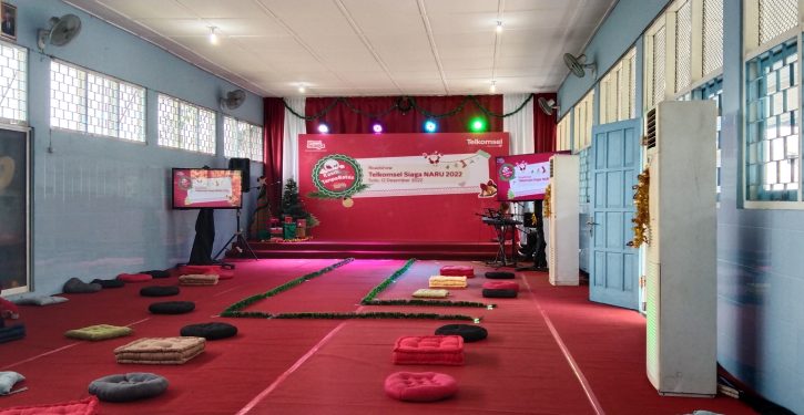 Telkom KASIH TANPA BATAS 12 desember 2022 panti asuhan naru sound ligting by Danan jaya rental vendor solo