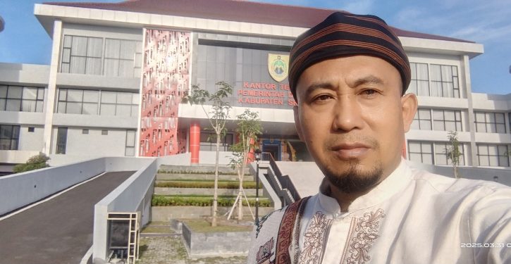 Sholat Idul fitri 1446H. di hal pemda srgaen Sound +stage floor by Danan jaya